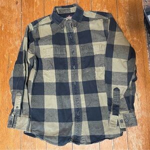 Ridgecut Toughwear Men's Long-Sleeve Heavy Flannel Shirt
